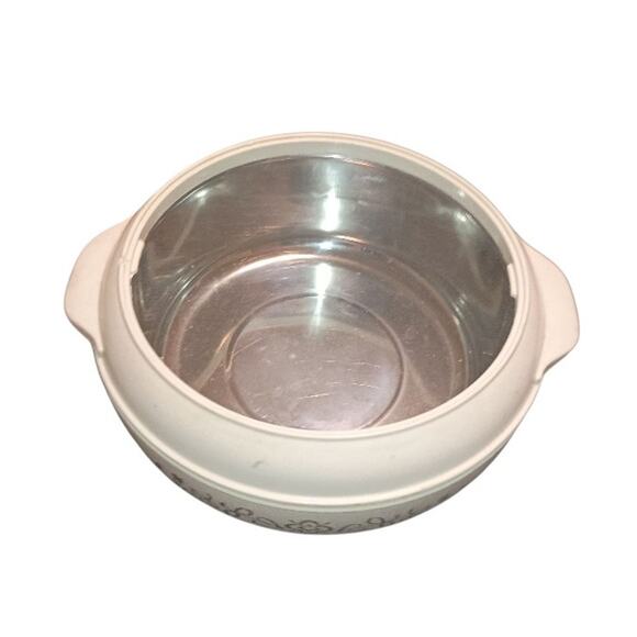 Vintage Pelicano 7" Insulated Metal Lined Food Storage Container (No Lid) - Picture 2 of 5